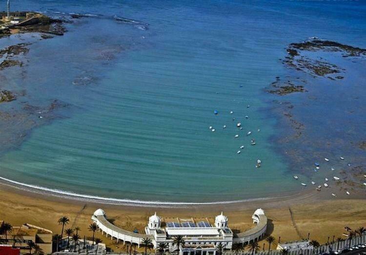 Апартаменты La Joya De La Caleta. A 60 Mts Playa. Кадис Экстерьер фото